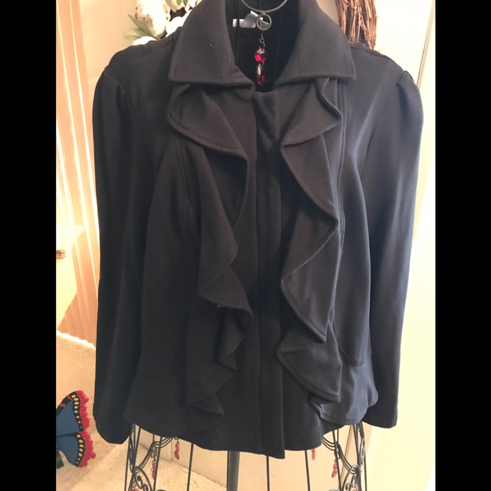 Style and company Black Zippered Jacket
